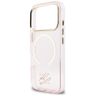 Etui Karl Lagerfeld IML KL Script Logo   MagSafe do iPhone 17 Pro Max różowy na NearMe.pl
