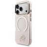 Etui Karl Lagerfeld IML KL Script Logo   MagSafe do iPhone 17 Pro różowy na NearMe.pl