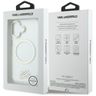 Etui Karl Lagerfeld IML KL Script Logo   MagSafe do iPhone 17 przezroczysty na NearMe.pl