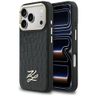 Etui Karl Lagerfeld Croco KL Script Logo MagSafe do iPhone 17 Pro Max czarny na NearMe.pl