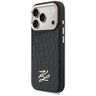 Etui Karl Lagerfeld Croco KL Script Logo MagSafe do iPhone 17 Pro Max czarny na NearMe.pl