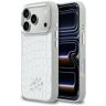 Etui Karl Lagerfeld Croco KL Script Logo MagSafe do iPhone 17 Pro Max srebrny na NearMe.pl