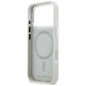 Etui Karl Lagerfeld Croco KL Script Logo MagSafe do iPhone 17 Pro Max srebrny na NearMe.pl