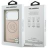 Etui Karl Lagerfeld K Head Point Logo    MagSafe do iPhone 17 Pro Max różowy na NearMe.pl