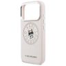 Etui Karl Lagerfeld Point & Choupette    Sketch MagSafe do iPhone 17 Pro różowy na NearMe.pl