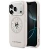 Etui Karl Lagerfeld Point & Choupette    Sketch MagSafe do iPhone 17 Pro różowy na NearMe.pl