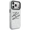 Etui Karl Lagerfeld IML Glitter KL       Diamond Logo do iPhone 17 Pro srebrny na NearMe.pl