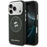 Etui Karl Lagerfeld Point & Karl Sketch  MagSafe do iPhone 17 Pro Max czarny na NearMe.pl