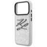 Etui Karl Lagerfeld IML Glitter KL       Diamond Logo do iPhone 17 Pro Max srebrny na NearMe.pl