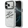 Etui Karl Lagerfeld IML Glitter KL       Diamond Logo do iPhone 17 Pro Max srebrny na NearMe.pl