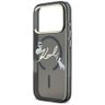Etui Karl Lagerfeld IML Choupettes Karl  Script Logo MagSafe do iPhone 17 Pro czarny na NearMe.pl