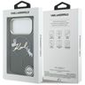 Etui Karl Lagerfeld IML Choupettes Karl  Script Logo MagSafe do iPhone 17 Pro czarny na NearMe.pl