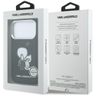 Etui Karl Lagerfeld Karl & Choupette     Back Logo MagSafe do iPhone 17 Pro Max czarny na NearMe.pl