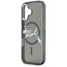 Etui Karl Lagerfeld IML Choupettes Karl  Script Logo MagSafe do iPhone 17 czarny na NearMe.pl
