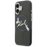 Etui Karl Lagerfeld IML Choupettes Karl  Script Logo MagSafe do iPhone 17 czarny na NearMe.pl