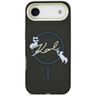 Etui Karl Lagerfeld IML Choupettes Karl  Script Logo MagSafe do iPhone Air czarny na NearMe.pl