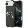 Etui Karl Lagerfeld IML Choupettes Karl  Script Logo MagSafe do iPhone Air czarny na NearMe.pl