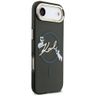 Etui Karl Lagerfeld IML Choupettes Karl  Script Logo MagSafe do iPhone Air czarny na NearMe.pl