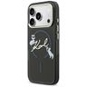 Etui Karl Lagerfeld IML Choupettes Karl  Script Logo MagSafe do iPhone 17 Pro Max czarny na NearMe.pl