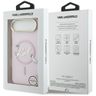 Etui Karl Lagerfeld IML Choupettes Karl  Script Logo MagSafe do iPhone Air różowy na NearMe.pl