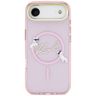Etui Karl Lagerfeld IML Choupettes Karl  Script Logo MagSafe do iPhone Air różowy na NearMe.pl