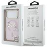 Etui Karl Lagerfeld IML Choupettes Karl  Script Logo MagSafe do iPhone 17 Pro Max różowy na NearMe.pl
