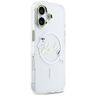 Etui Karl Lagerfeld IML Choupettes Karl  Script Logo MagSafe do iPhone 17 przezroczysty na NearMe.pl