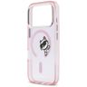Etui Karl Lagerfeld IML Peekaboo MagSafe do iPhone 17 Pro różowy na NearMe.pl
