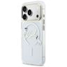 Etui Karl Lagerfeld IML Choupettes Karl  Script Logo MagSafe do iPhone 17 Pro przezroczysty na NearMe.pl
