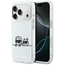 Etui Karl Lagerfeld IML Karl & Choupette Peekaboo Logo MagSafe do iPhone 17 Pro biały na NearMe.pl