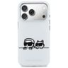 Etui Karl Lagerfeld IML Karl & Choupette Peekaboo Logo MagSafe do iPhone 17 Pro biały na NearMe.pl