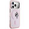 Etui Karl Lagerfeld IML Peekaboo MagSafe do iPhone 17 Pro Max różowy na NearMe.pl