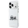 Etui Karl Lagerfeld IML Karl & Choupette Peekaboo Logo MagSafe do iPhone 17 Pro Max biały na NearMe.pl