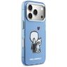 Etui Karl Lagerfeld Karl & Choupette     Back MagSafe do iPhone 17 Pro niebieski na NearMe.pl