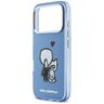 Etui Karl Lagerfeld Karl & Choupette     Back MagSafe do iPhone 17 Pro niebieski na NearMe.pl