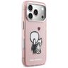 Etui Karl Lagerfeld Karl & Choupette     Back MagSafe do iPhone 17 Pro różowy na NearMe.pl