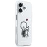 Etui Karl Lagerfeld Karl & Choupette     Back MagSafe do iPhone 17 przezroczysty na NearMe.pl