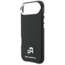 Etui Karl Lagerfeld Karl & Choupette     Head Pins Saffiano MagSafe do iPhone Air czarny na NearMe.pl
