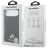 Etui Karl Lagerfeld Karl & Choupette     Head Pins Saffiano MagSafe do iPhone Air czarny na NearMe.pl