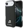 Etui Karl Lagerfeld Karl & Choupette     Head Pins Saffiano MagSafe do iPhone Air czarny na NearMe.pl