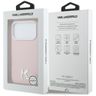 Etui Karl Lagerfeld Karl Head Logo MagSafe do iPhone 17 Pro Max różowy na NearMe.pl