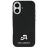 Etui Karl Lagerfeld Karl & Choupette     Head Pins Saffiano MagSafe do iPhone 17 czarny na NearMe.pl