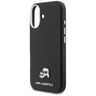 Etui Karl Lagerfeld Karl & Choupette     Head Pins Saffiano MagSafe do iPhone 17 czarny na NearMe.pl