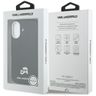 Etui Karl Lagerfeld Karl & Choupette     Head Pins Saffiano MagSafe do iPhone 17 czarny na NearMe.pl