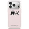 Etui Karl Lagerfeld Karl & Choupette     Print & Pocket do iPhone 17 Pro różowy na NearMe.pl