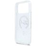 Etui Karl Lagerfeld Liquid Glitter Karl  Script Logo MagSafe do iPhone 17 Pro Max przezroczysty na NearMe.pl
