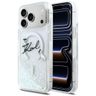Etui Karl Lagerfeld Liquid Glitter Karl  Script Logo MagSafe do iPhone 17 Pro Max przezroczysty na NearMe.pl