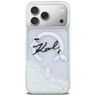 Etui Karl Lagerfeld Liquid Glitter Karl  Script Logo MagSafe do iPhone 17 Pro Max przezroczysty na NearMe.pl