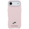 Etui Karl Lagerfeld Karl & Choupette     Head Pins Saffiano MagSafe do iPhone Air różowy na NearMe.pl