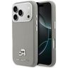 Etui Karl Lagerfeld Karl & Choupette     Head Pins Saffiano MagSafe do iPhone 17 Pro szary na NearMe.pl